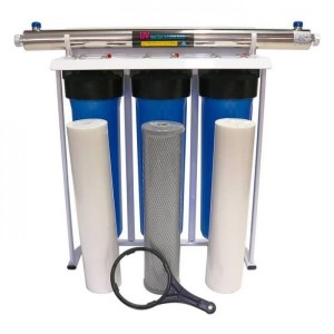 Water Filtration System With UV