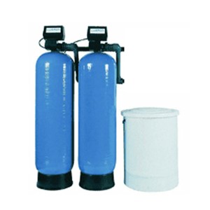 Industrial water softener system in Dubai