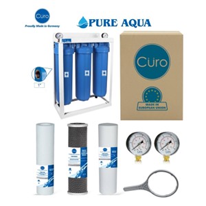Triple Jumbo Whole House Water Filtration System
